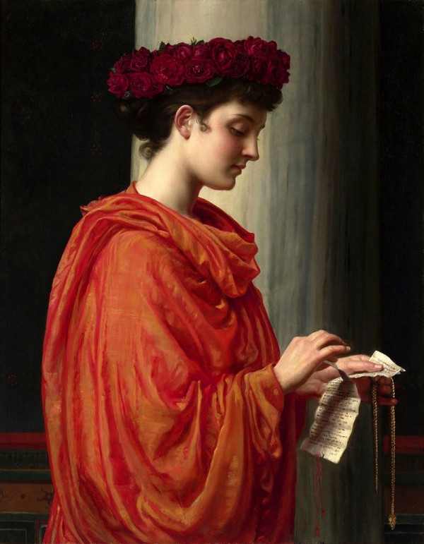 The letter by Edward Poynter